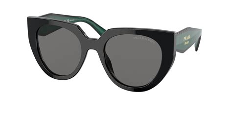 Prada PR 14WS 52 Dark Grey & Black/Talc .